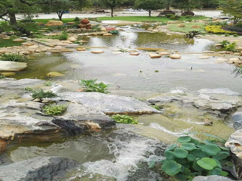 河北驳岸石假山制作公司